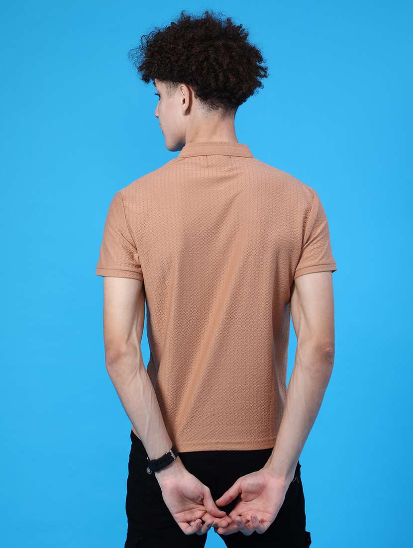 men solid short sleeve regular fit t-shirt - 22028325 -  Standard Image - 2