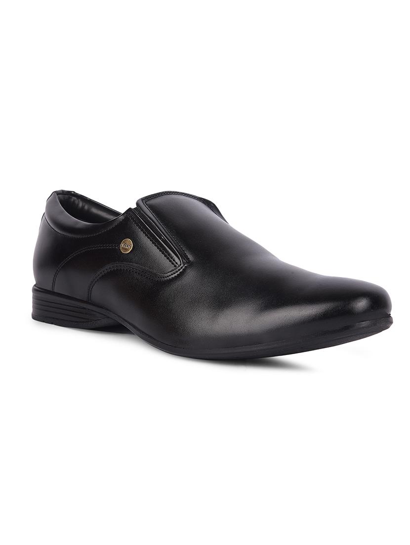men solid slip on formal shoes - 22029102 - Standard Image - 2