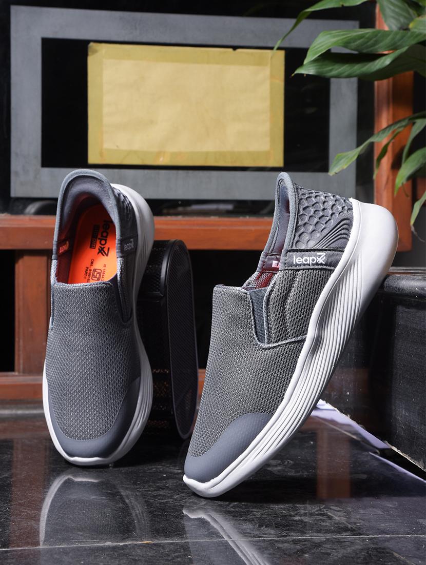 men grey slip on sport shoe - 22029139 - Zoom Image - 0