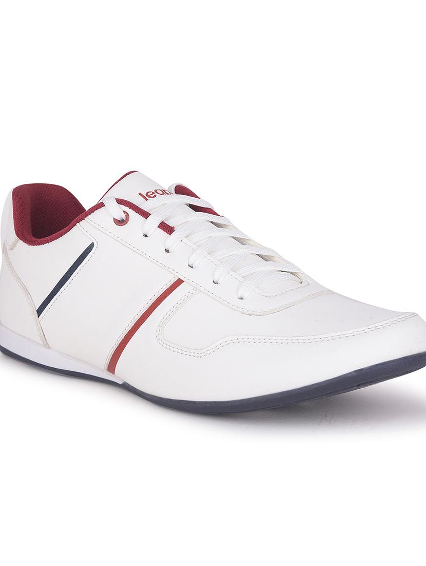men white lace up sneaker - 22029141 - Standard Image - 2
