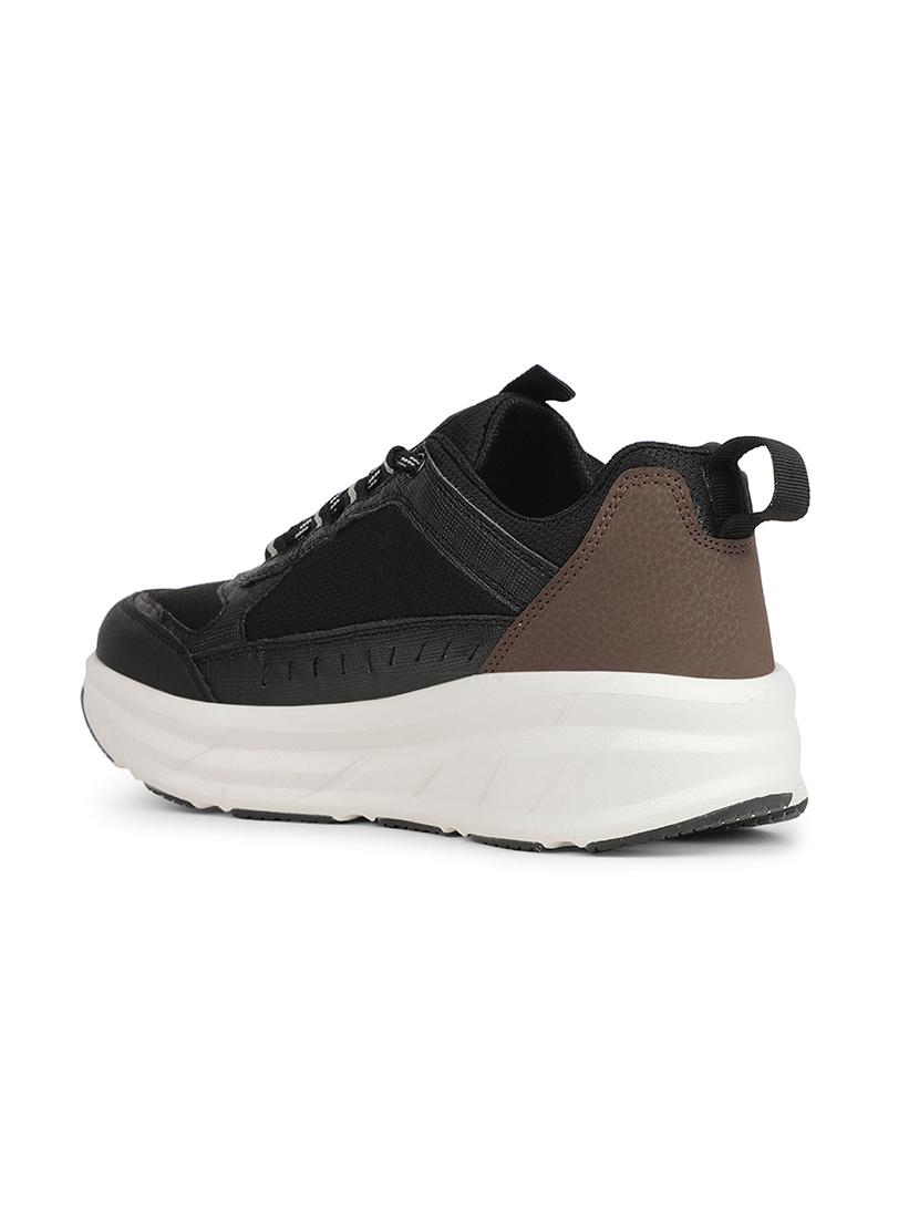 men black lace up sport shoe - 22029158 - Standard Image - 2