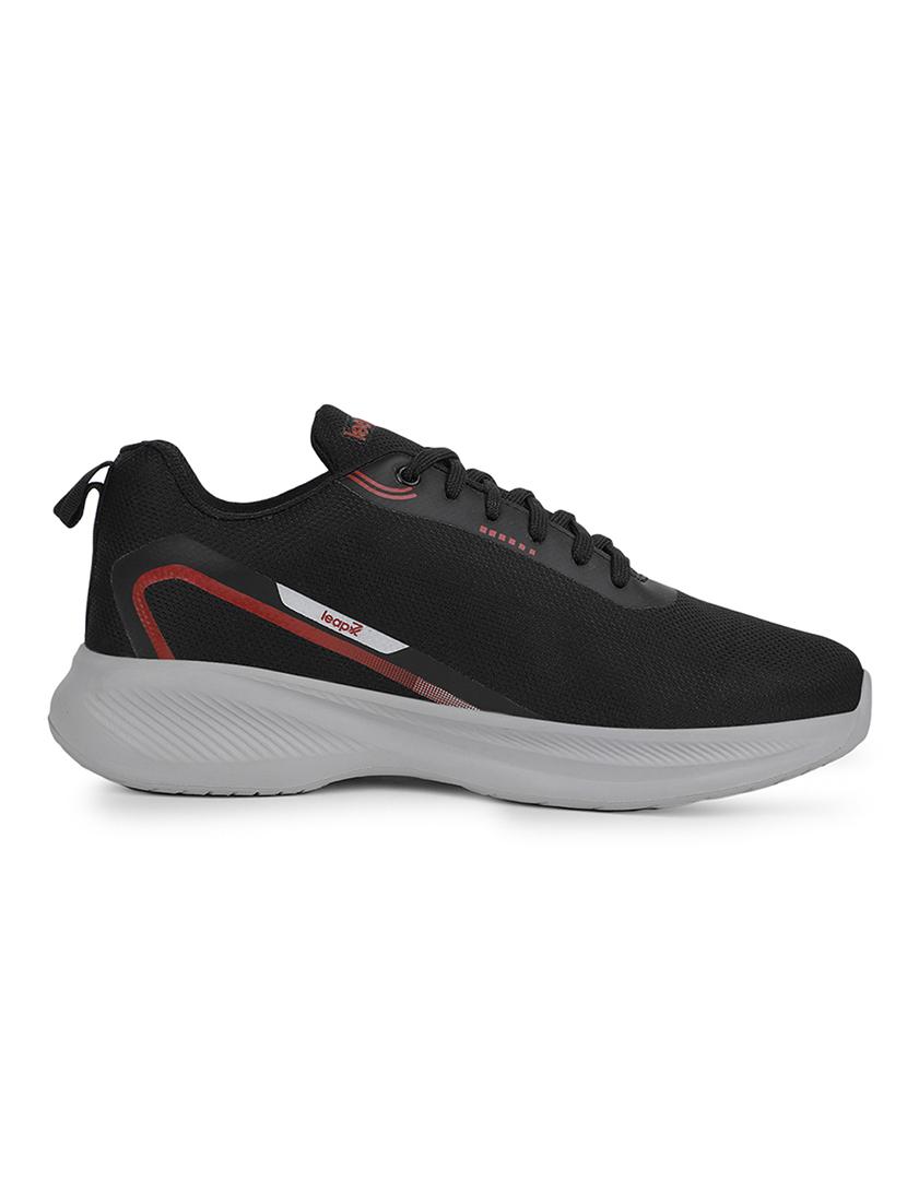 men black lace up sport shoe - 22029160 - Standard Image - 2