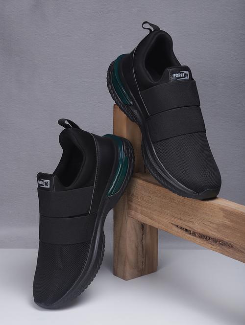 men black slip on sport shoe - 22029163 - Standard Image - 0