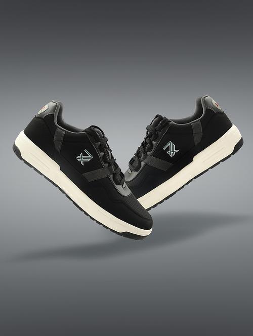 men black lace up sneaker - 22029172 -  Standard Image - 0