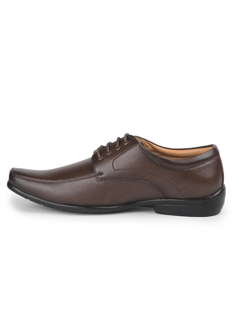 men brown lace-up derby - 22029180 - Standard Image - 2