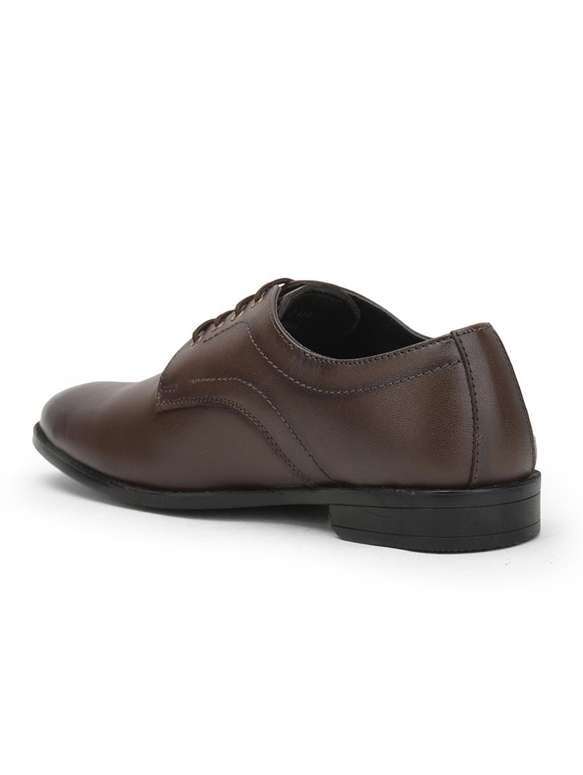 men brown lace-up derby - 22029186 - Standard Image - 2