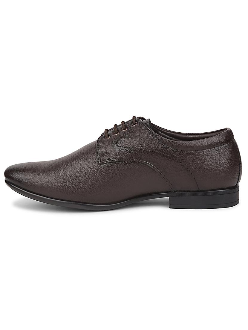 men brown lace-up derby - 22029207 - Standard Image - 2