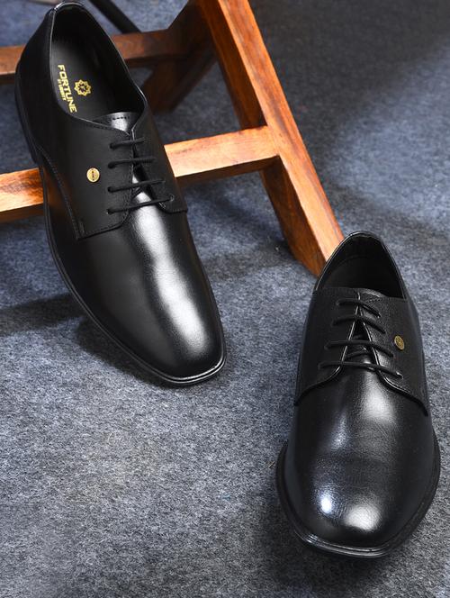 men black lace-up derby - 22029218 - Standard Image - 0