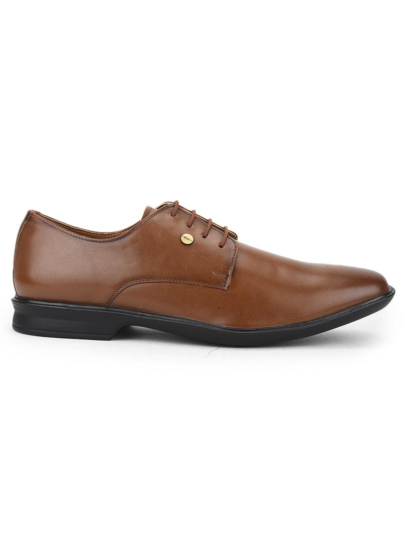 men brown lace-up derby - 22029219 - Standard Image - 2