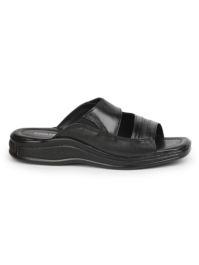 men solid slip on sandal - 22029259 - Standard Image - 2
