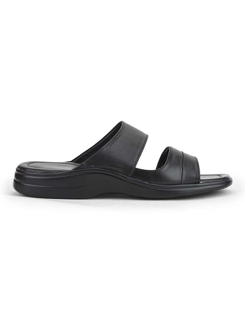 men solid slip on sandal - 22029261 -  Standard Image - 2
