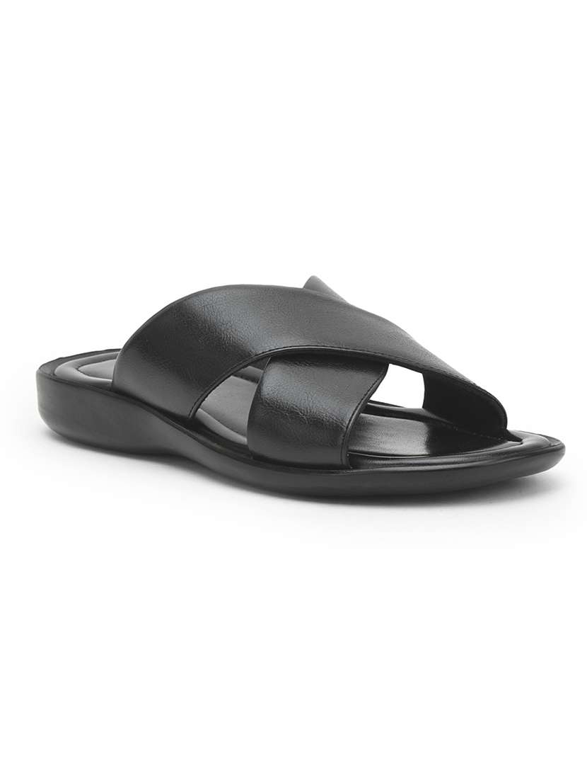 men solid slip on sandal - 22029264 -  Standard Image - 2