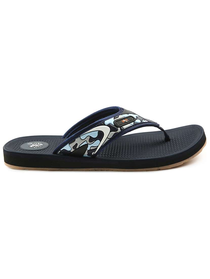 men printed toe separator slipper - 22029287 -  Standard Image - 2