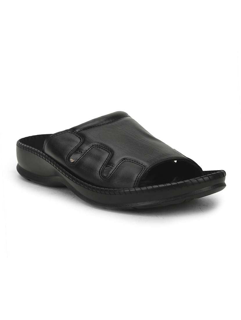 men solid slip on sandal - 22029307 -  Standard Image - 2