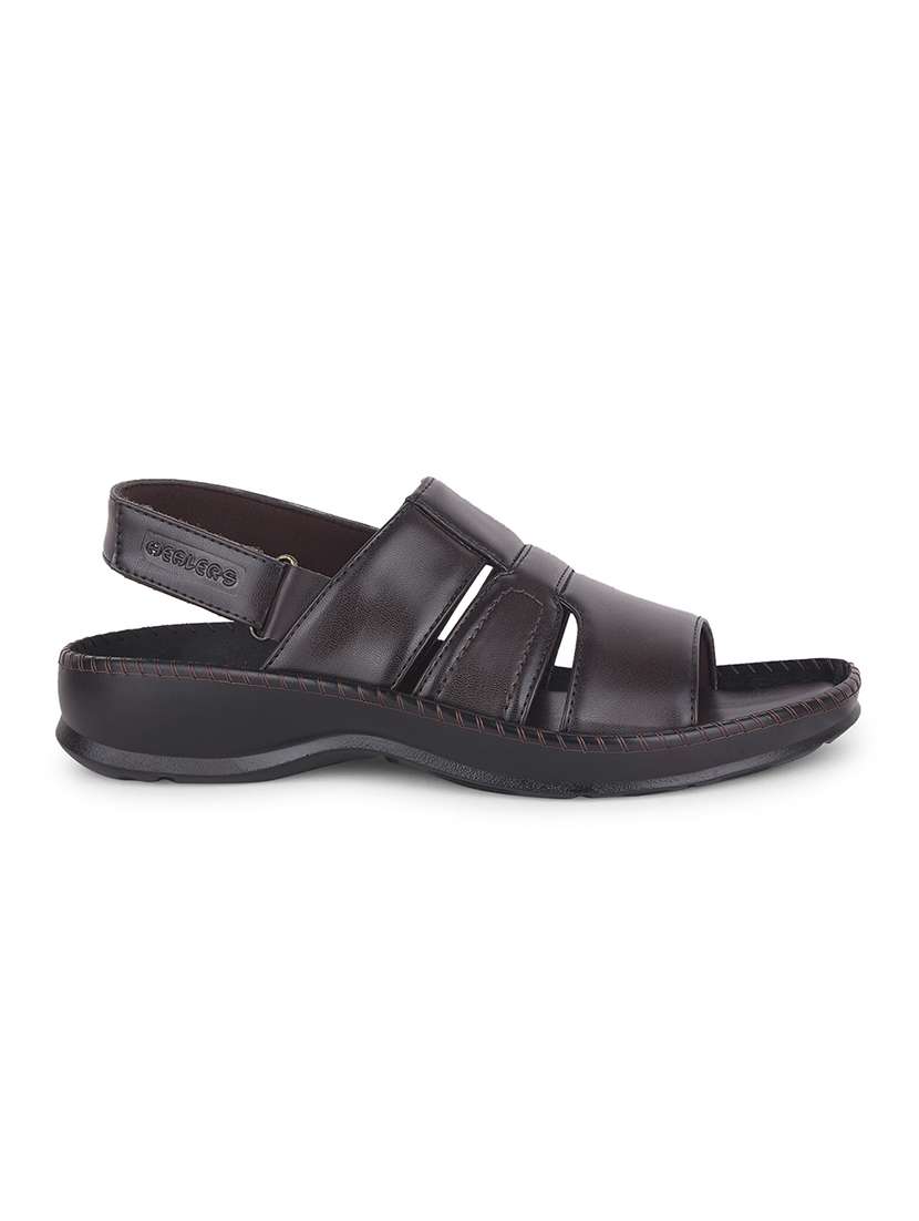 men solid back strap sandal - 22029368 -  Standard Image - 2