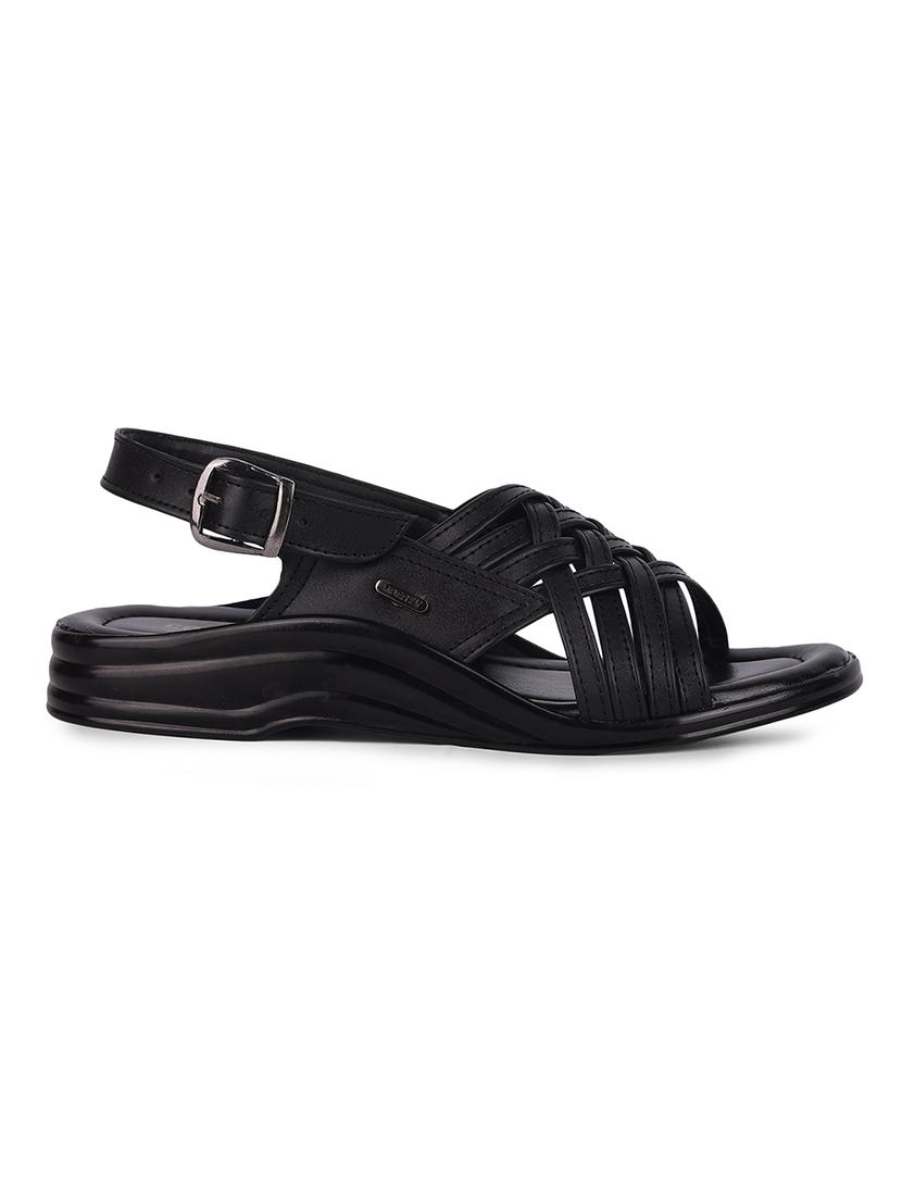 men solid back strap sandal - 22029371 - Standard Image - 2