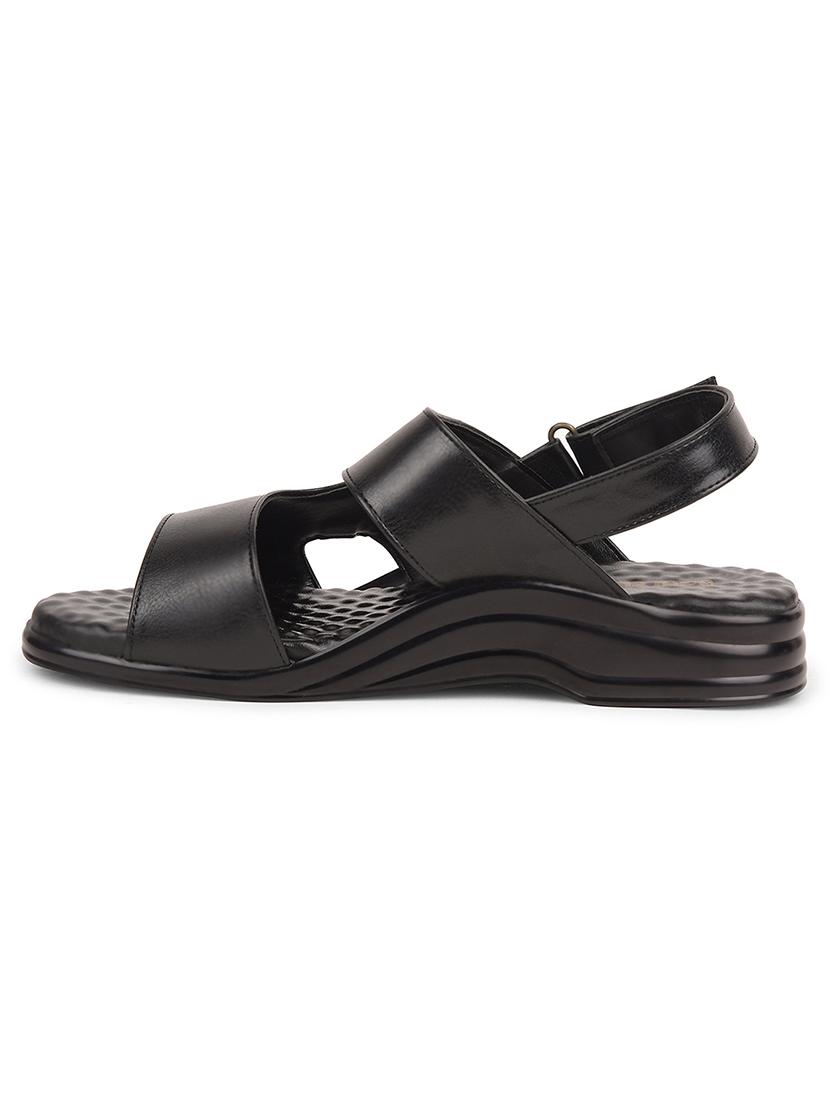 men solid back strap sandal - 22029373 - Standard Image - 2
