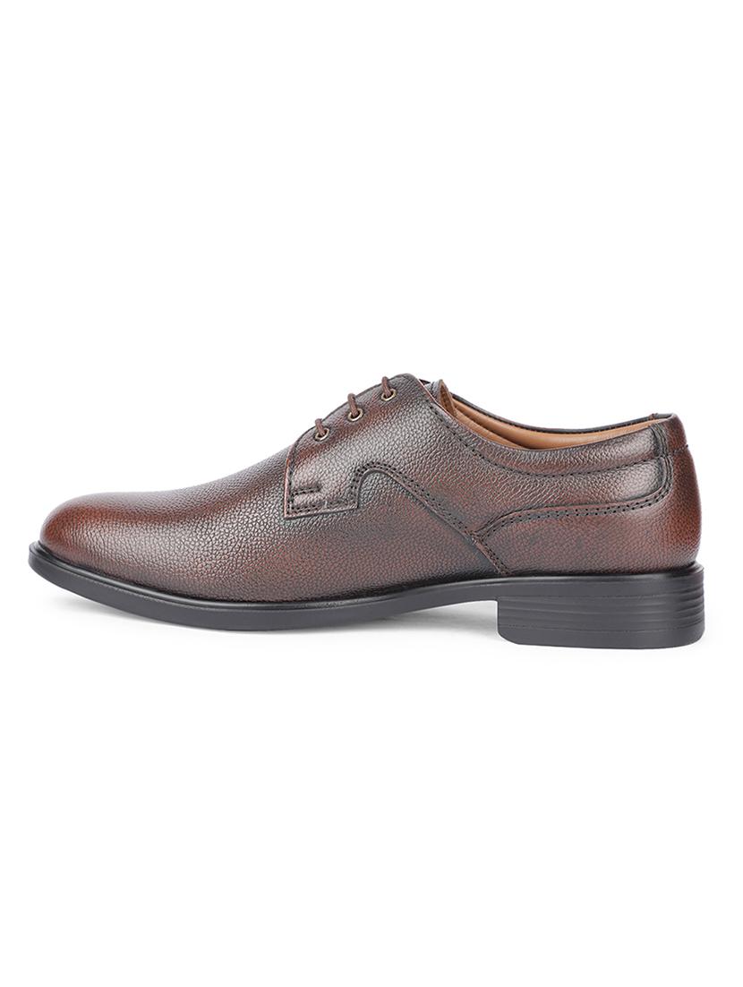 men brown lace-up derby - 22029384 - Standard Image - 2