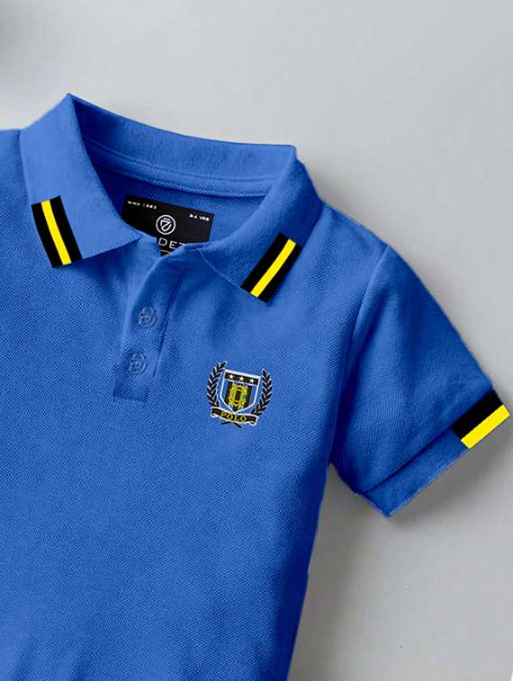 boys solid short sleeve polo t-shirt - 22029394 -  Standard Image - 2