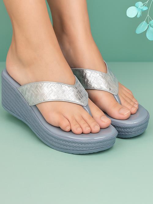 women solid slip on platfom wedges - 22029470 -  Standard Image - 0