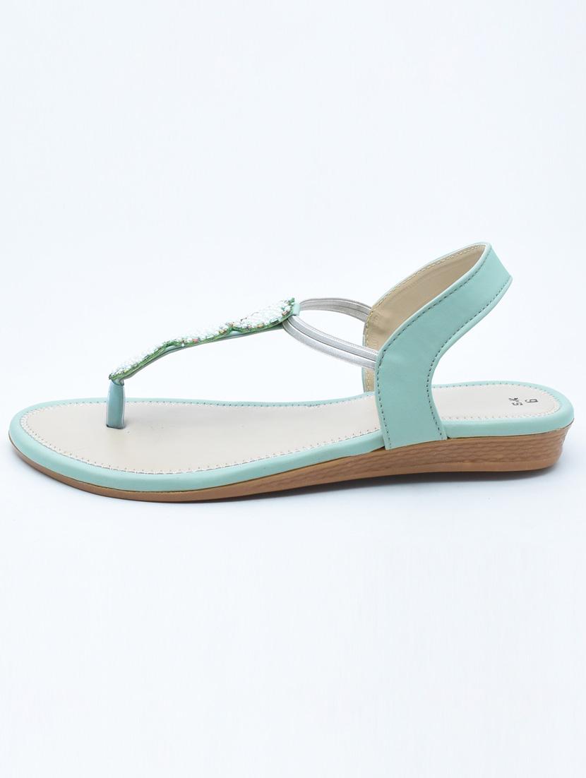 women embellished t-strap flats - 22029493 - Standard Image - 2