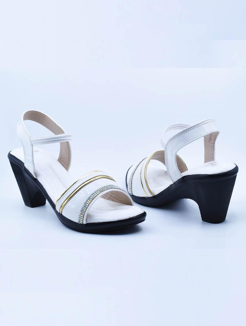 women solid back strap sandals - 22029499 - Standard Image - 2