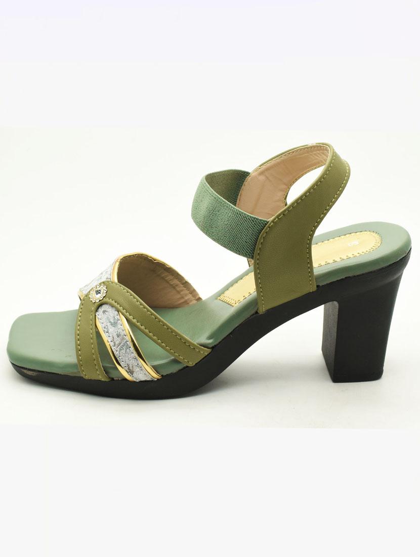 women solid back strap sandals - 22029506 - Standard Image - 2