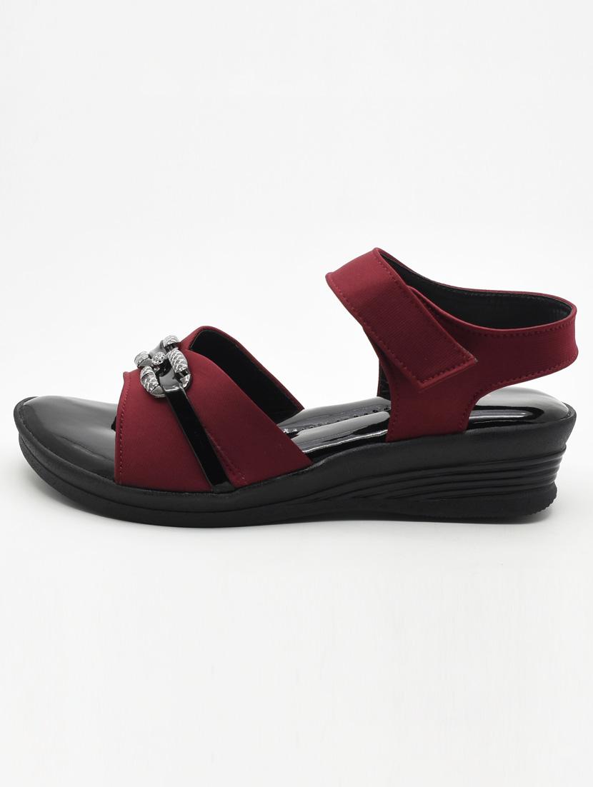 women solid back strap wedges - 22029529 - Standard Image - 2