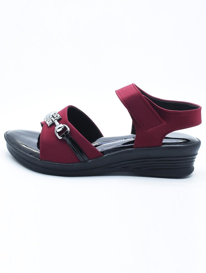 women solid back strap wedges - 22029531 - Standard Image - 2