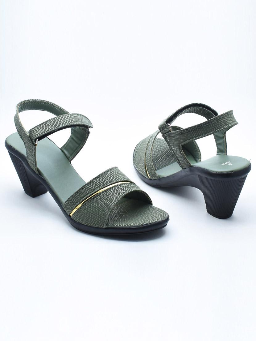 women solid back strap sandals - 22029534 - Standard Image - 2