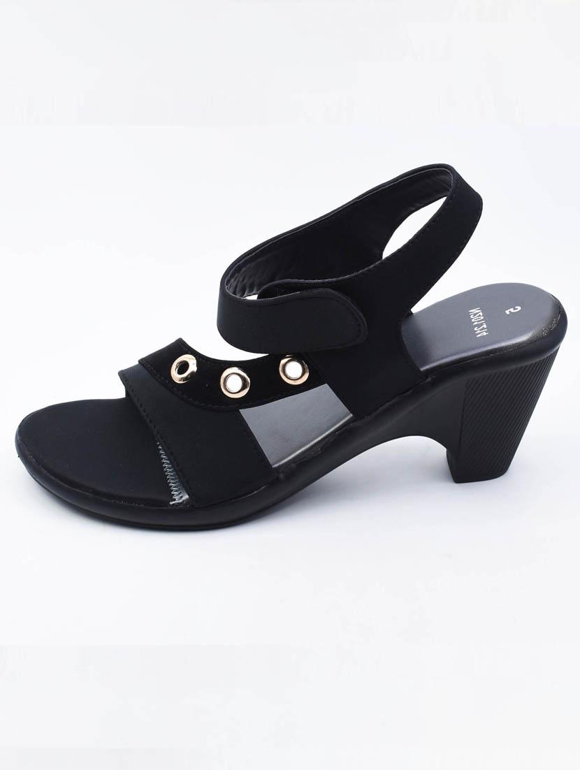 women solid back strap sandal - 22029563 - Standard Image - 2