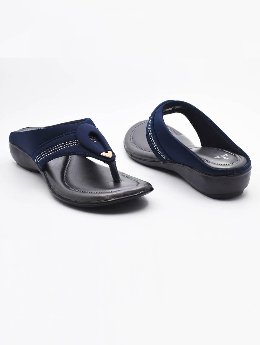 women solid slip on wedges - 22029566 - Standard Image - 2
