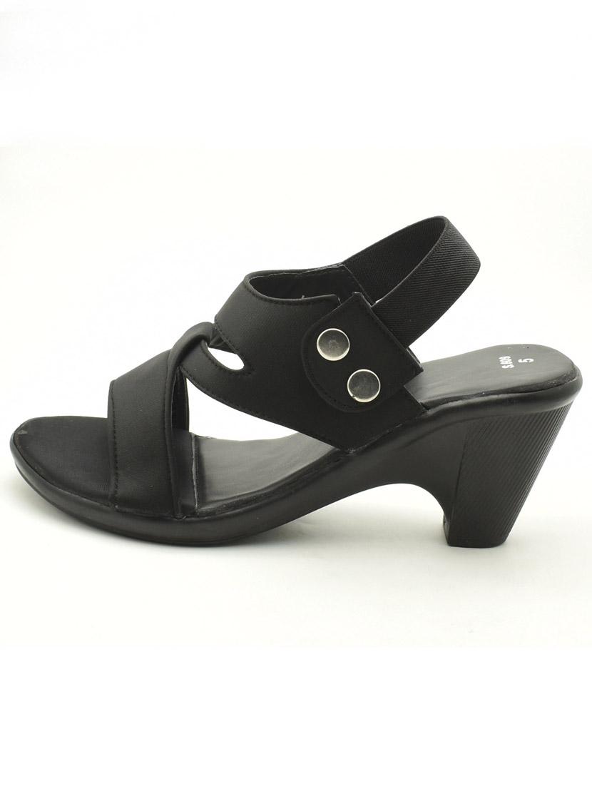 women solid back strap sandal - 22029575 - Standard Image - 2
