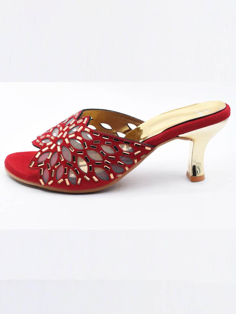 women embellished slip on sandal - 22029579 - Standard Image - 2