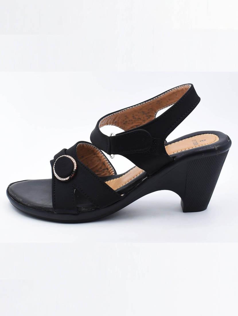 women solid back strap sandal - 22029581 - Standard Image - 2