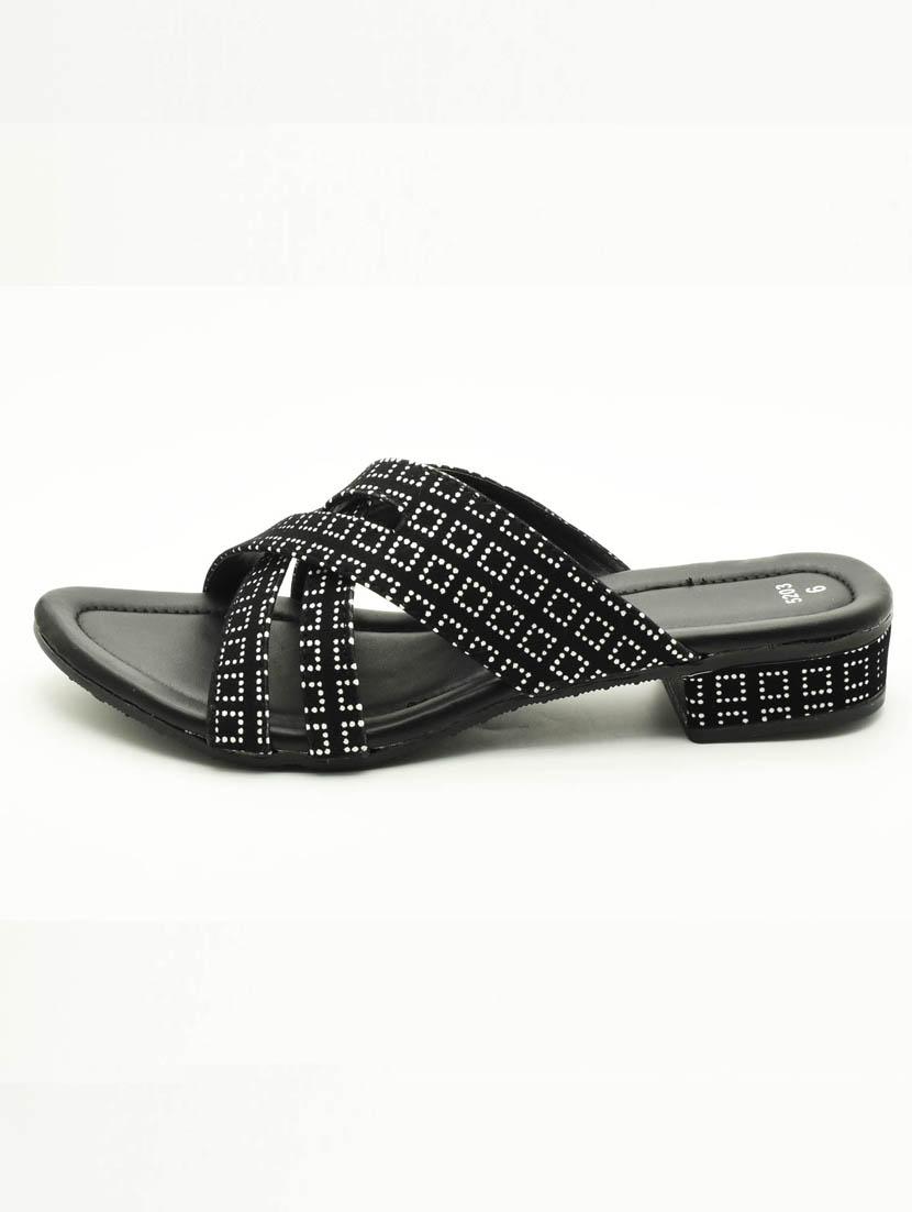 women embellished slip on sandal - 22029584 - Standard Image - 2