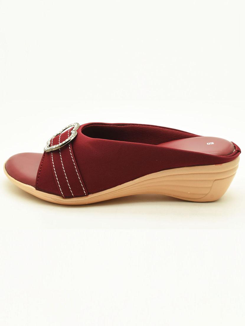 women solid slip on wedges - 22029618 - Standard Image - 2