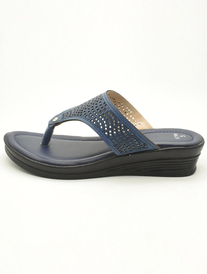 women solid slip on wedges - 22029627 - Standard Image - 2