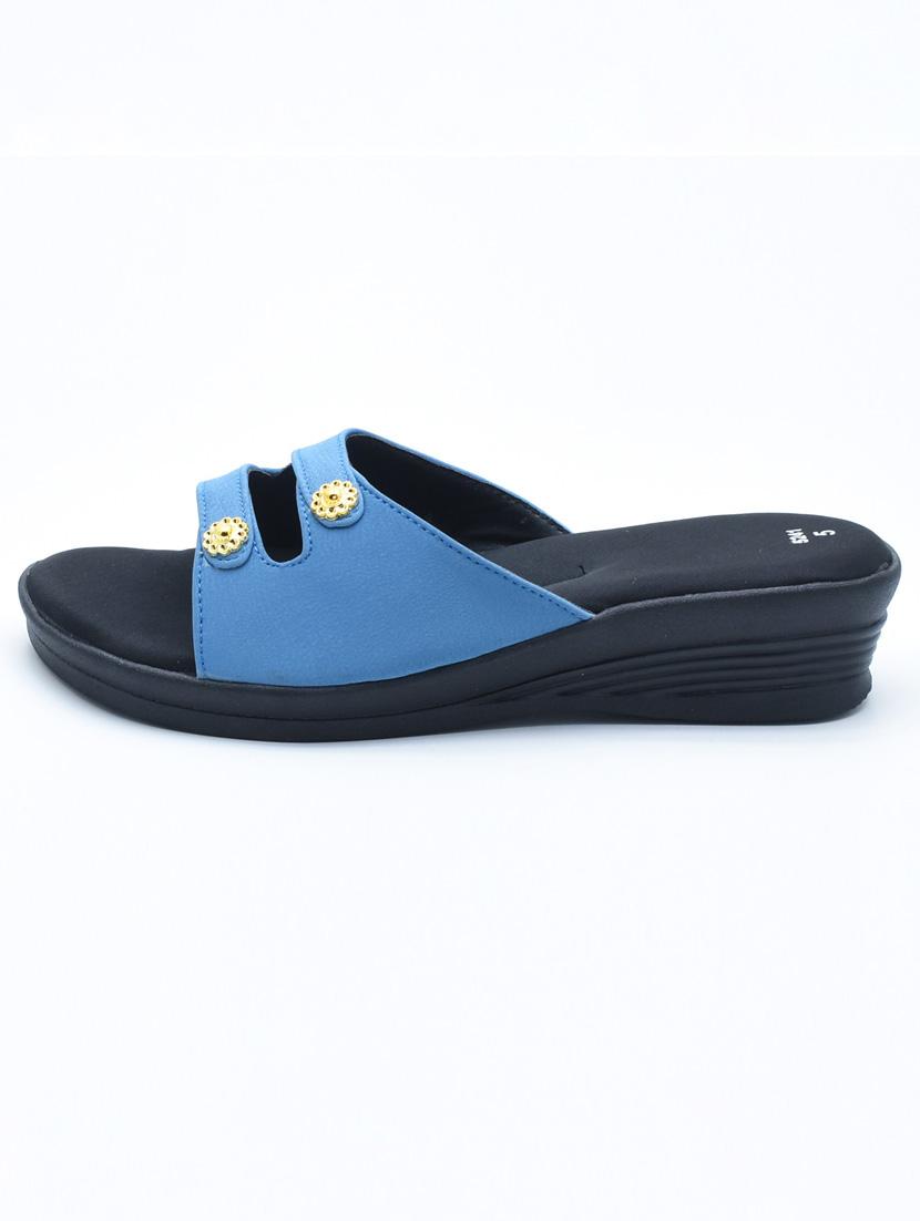 women solid slip on wedges - 22029633 - Standard Image - 2