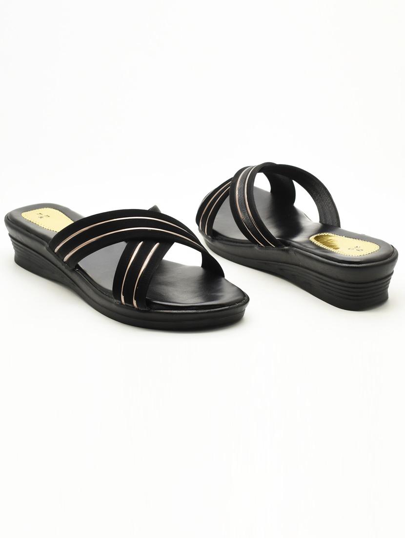 women solid slip on wedges - 22029634 - Standard Image - 2