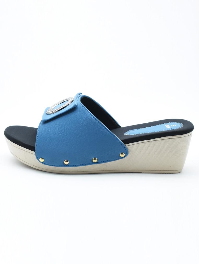 women solid slip on wedges - 22029639 - Standard Image - 2