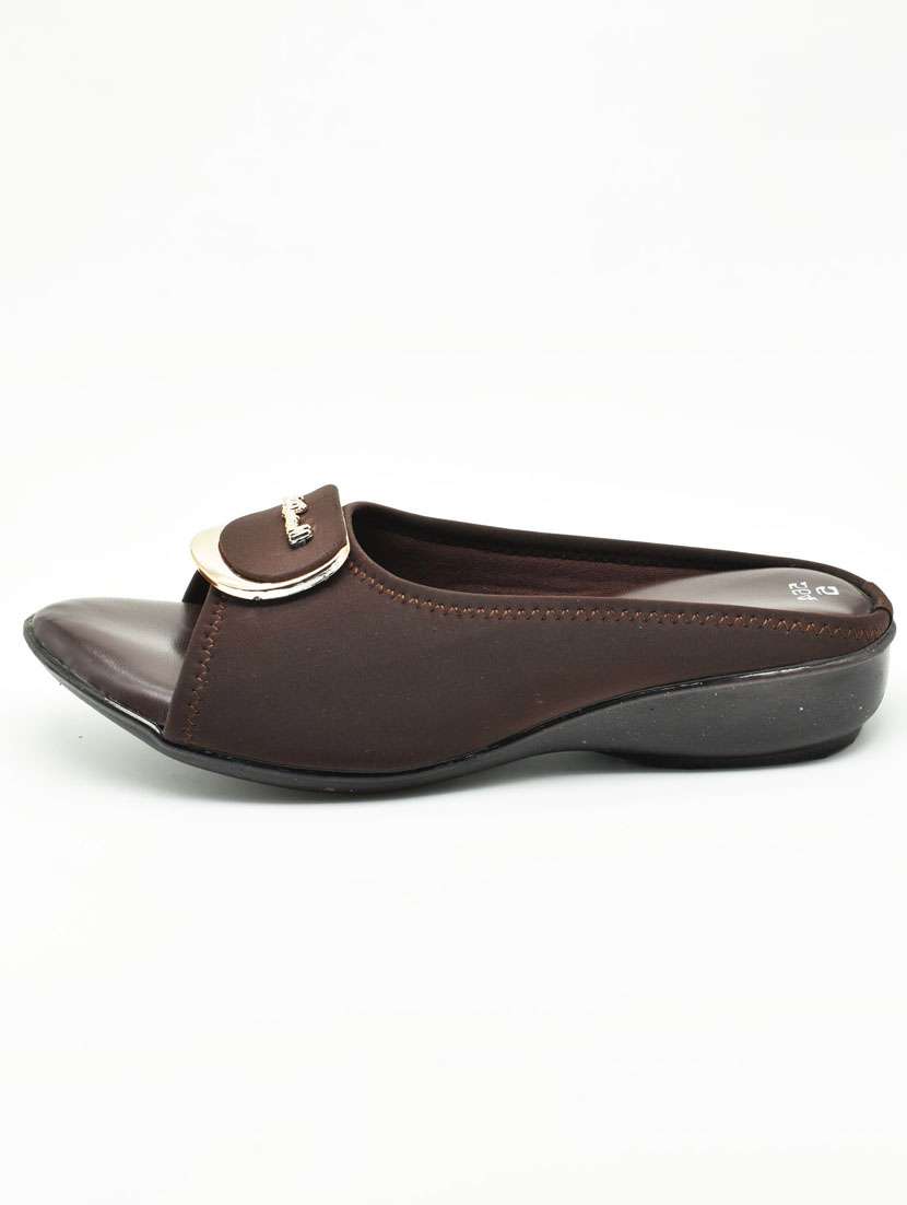 women solid slip on wedges - 22029663 - Standard Image - 2