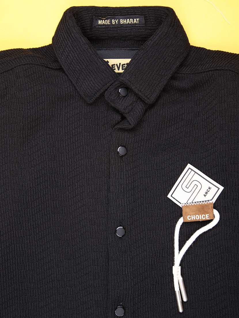 boys placement print long sleeve casual shirt - 22029726 -  Standard Image - 2