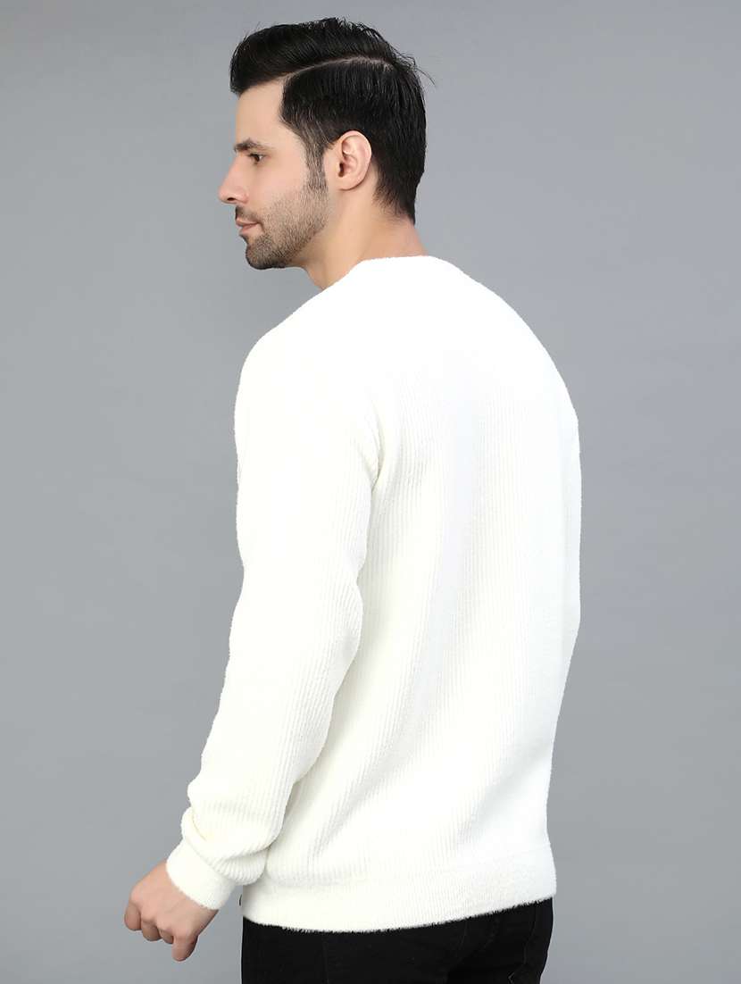 men self design long sleeve regular fit pullover  - 22029796 -  Standard Image - 2