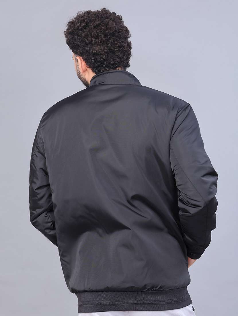 men solid long sleeve regular fit casual jacket - 22029920 -  Standard Image - 2