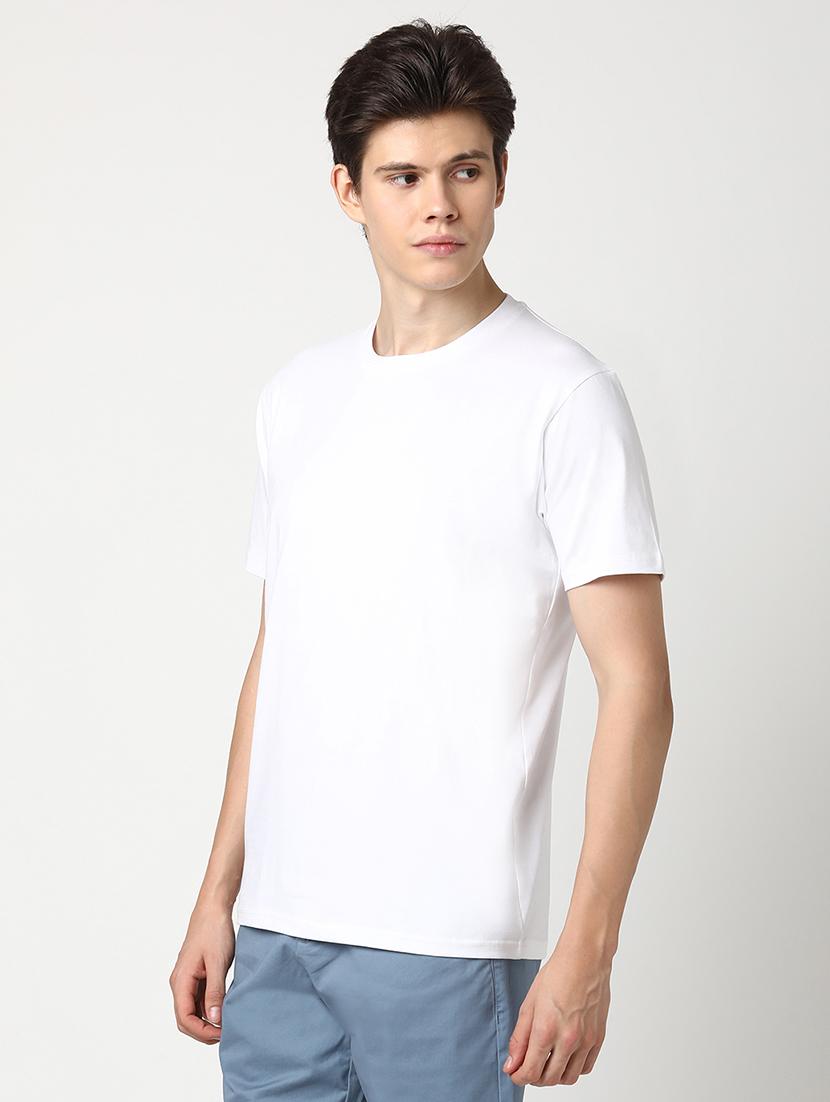 men solid short sleeve regular fit t-shirt - 22029972 - Standard Image - 2
