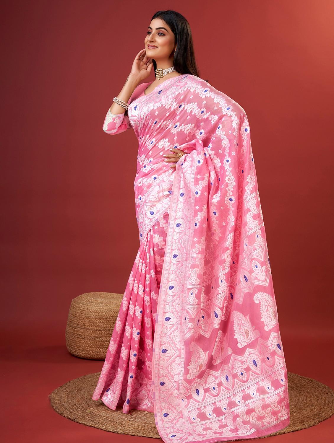 women self design banarasi saree with blouse - 22029987 - Standard Image - 2