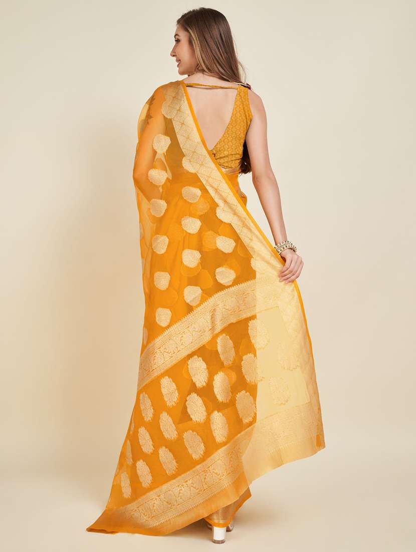 women self design banarasi saree with blouse - 22030014 -  Standard Image - 2