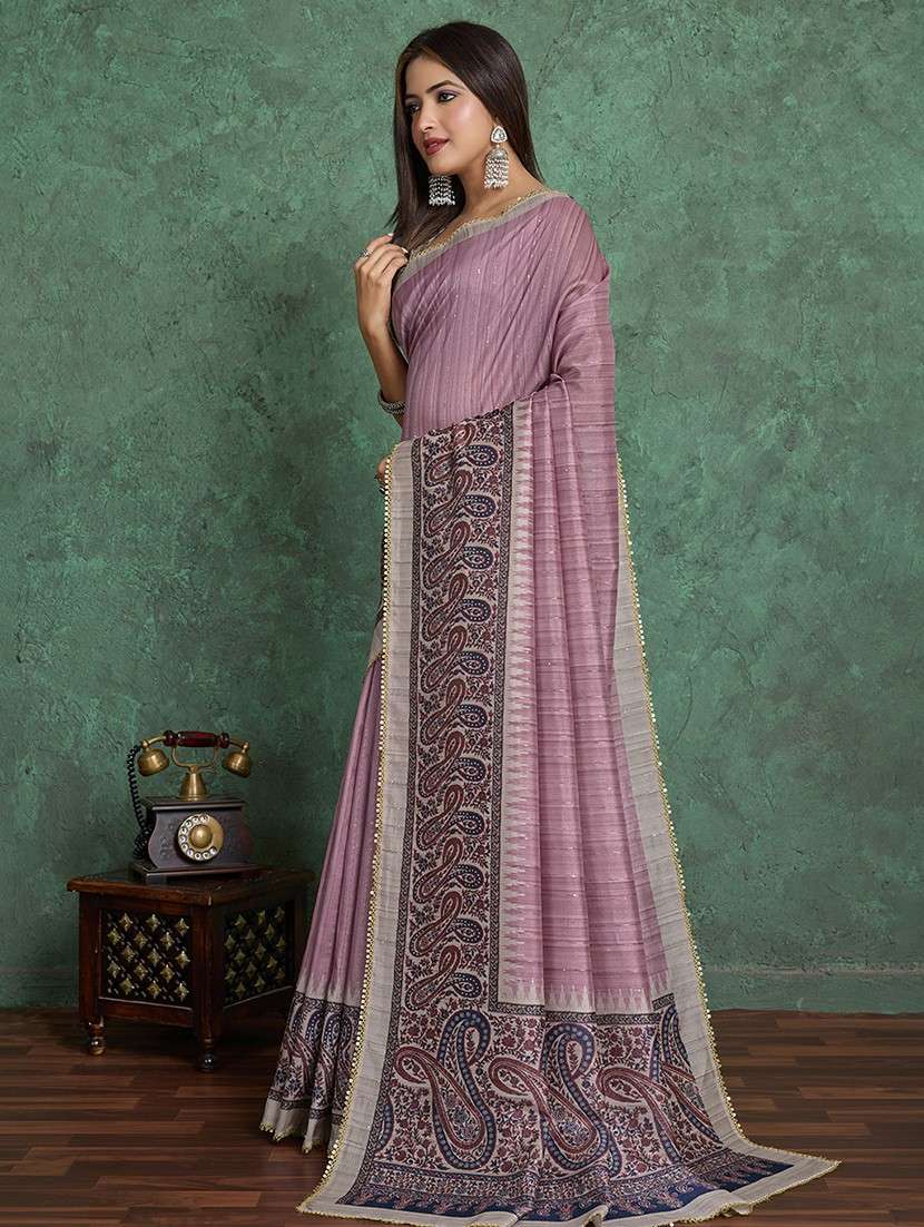 women printed casual wear saree with blouse - 22030032 - Standard Image - 2