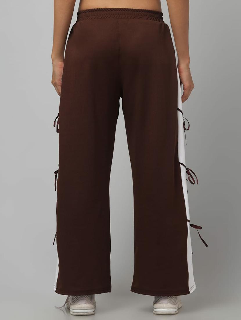 women tapered high rise track pant - 22030069 - Standard Image - 2